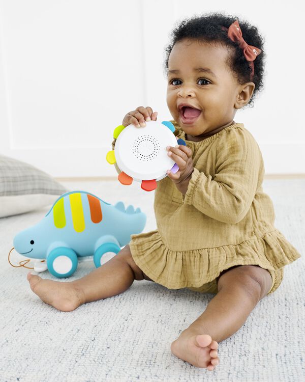 Baby Explore & More Dinosaur 3-in-1 Baby Musical Pull Toy