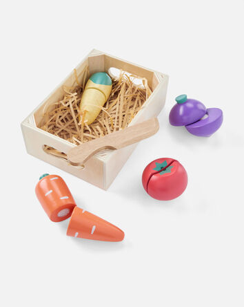 Wooden Veggie Set, 