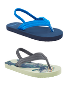 2-Pack Flip Flops, image 1 of 14 slides