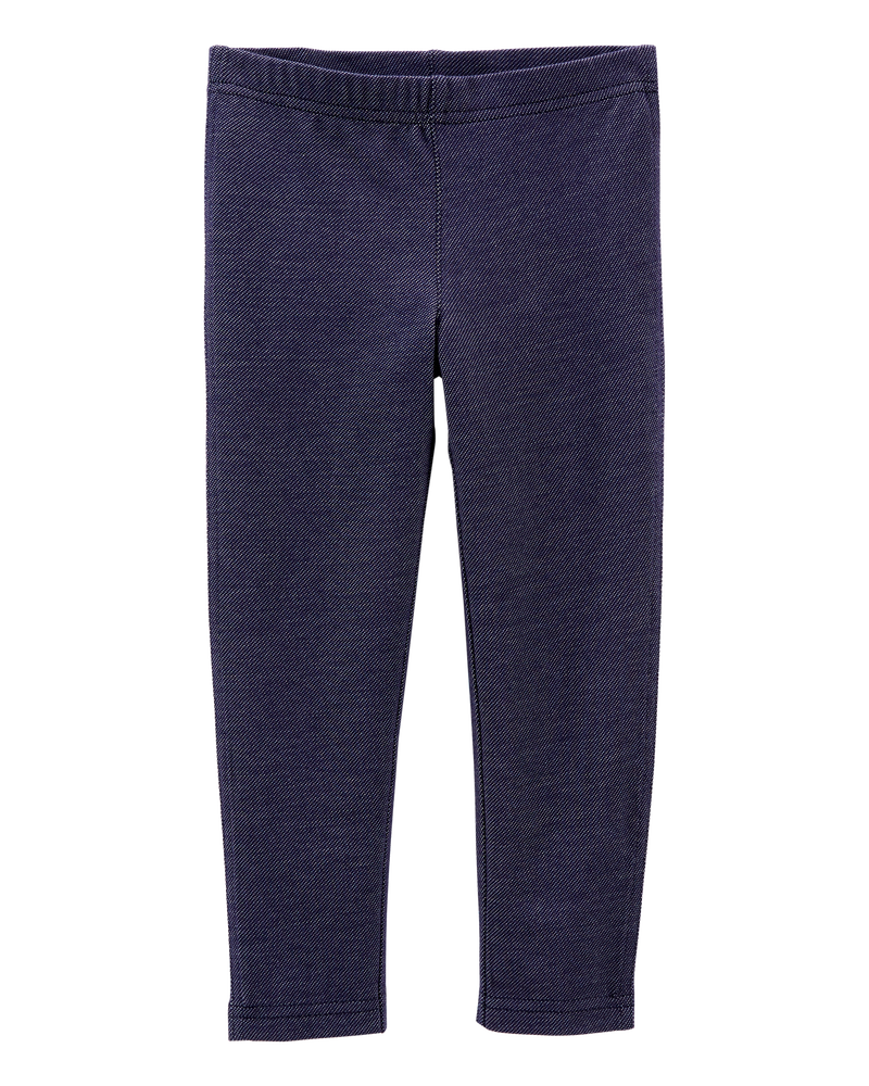 Toddler Faux Denim Leggings, image 1 of 3 slides