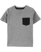 Grey Pocket Tee, image 1 of 4 slides
