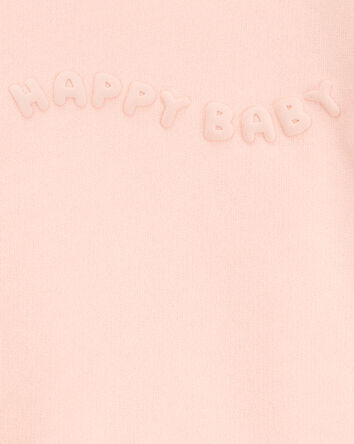 Baby Happy Baby French Terry Pullover - Pink, 