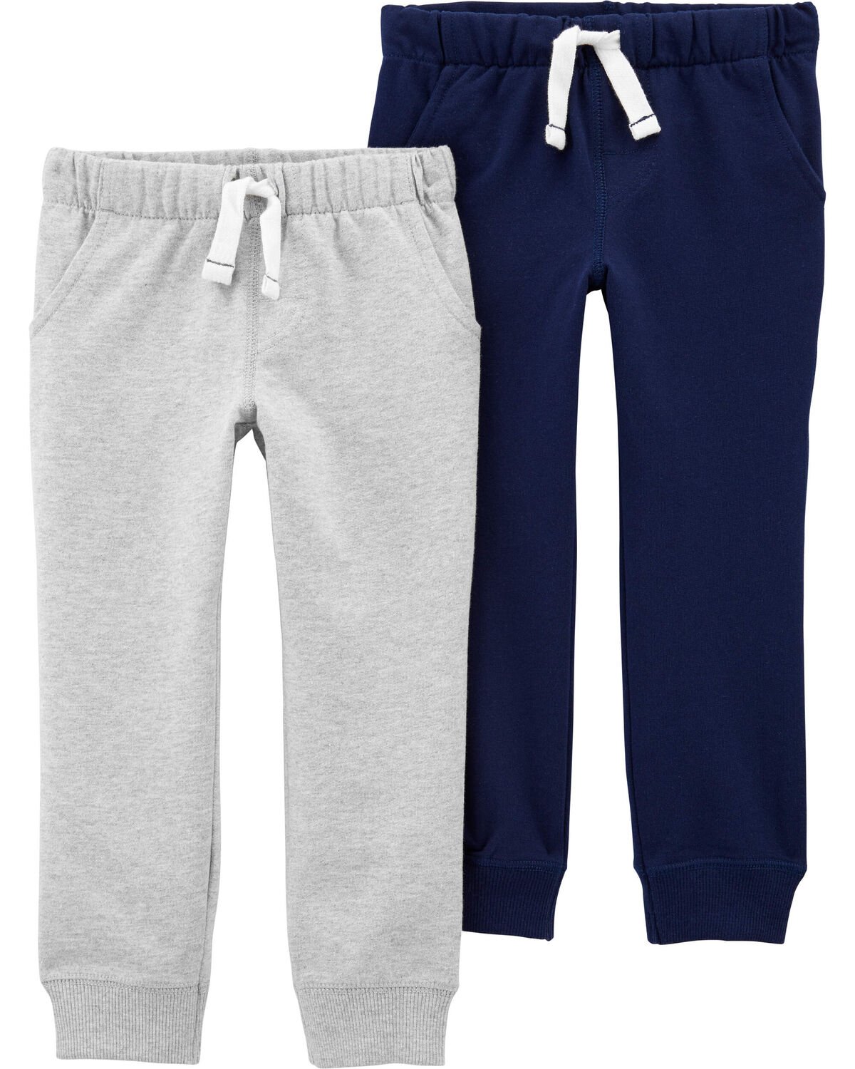 Grey/Navy Toddler Basic 2Pack Jogger Pants