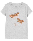 Toddler Glitter Dragonfly Graphic Tee, image 1 of 3 slides