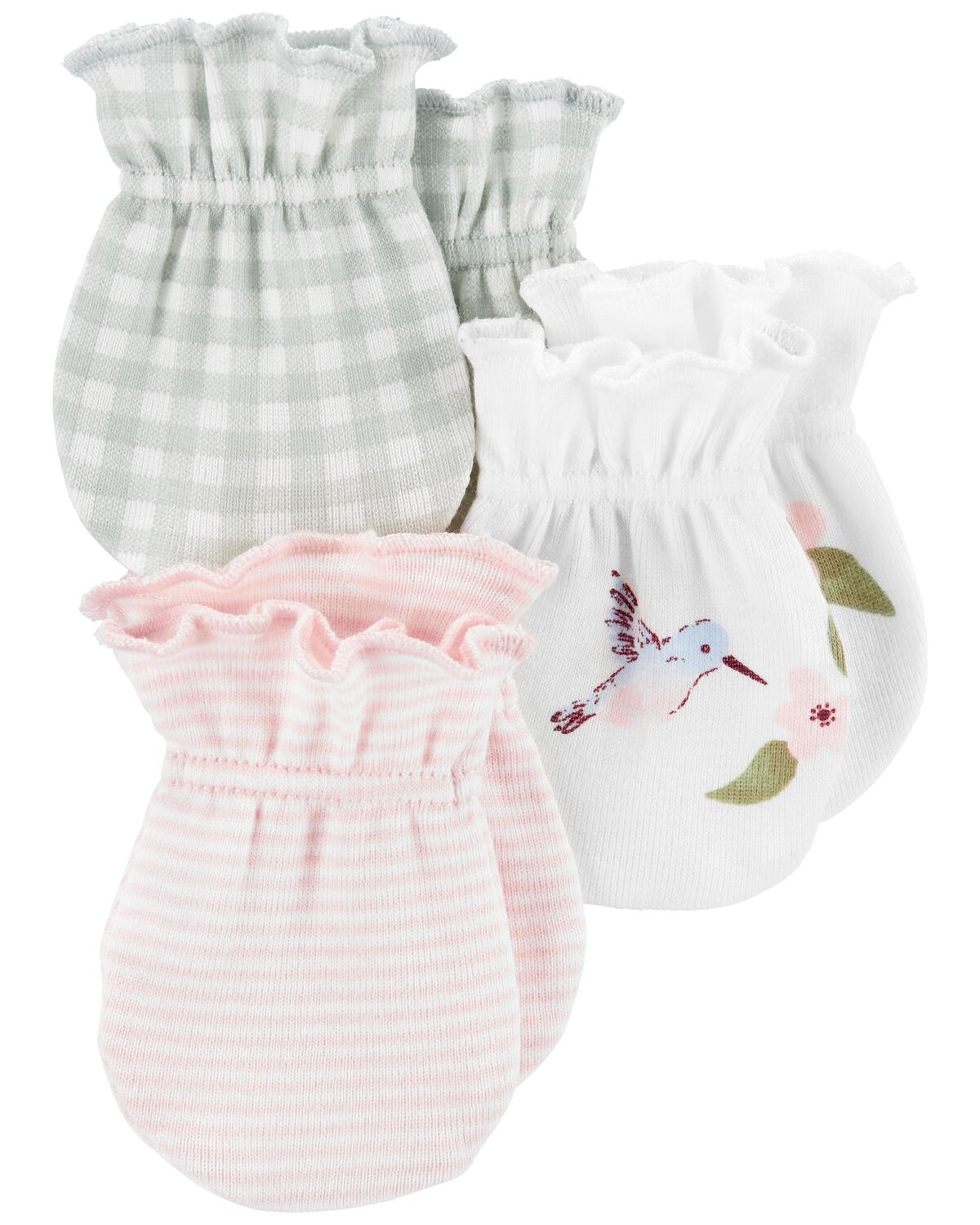 Multi Baby 3Pack Mittens