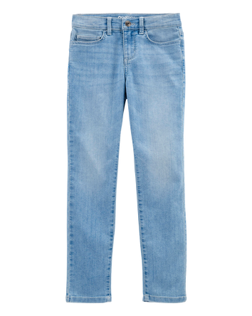 Kid Light Blue Wash Super Skinny-Leg Jeans, 