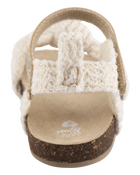 Baby Crochet Sandal - Gold, image 3 of 6 slides