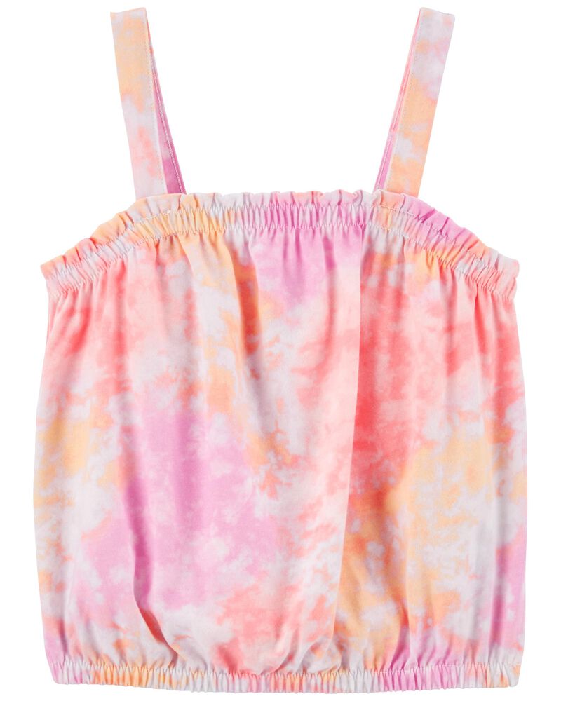 Baby Tie-Dye Jersey Bubble Tank, image 1 of 3 slides