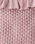 Baby 2-Piece Organic Cotton Crochet Knit Set, image 4 of 5 slides
