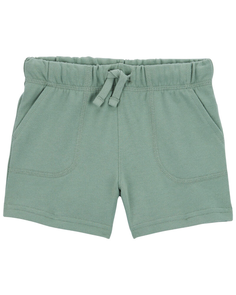 Baby Pull-On Cotton Shorts, image 1 of 2 slides