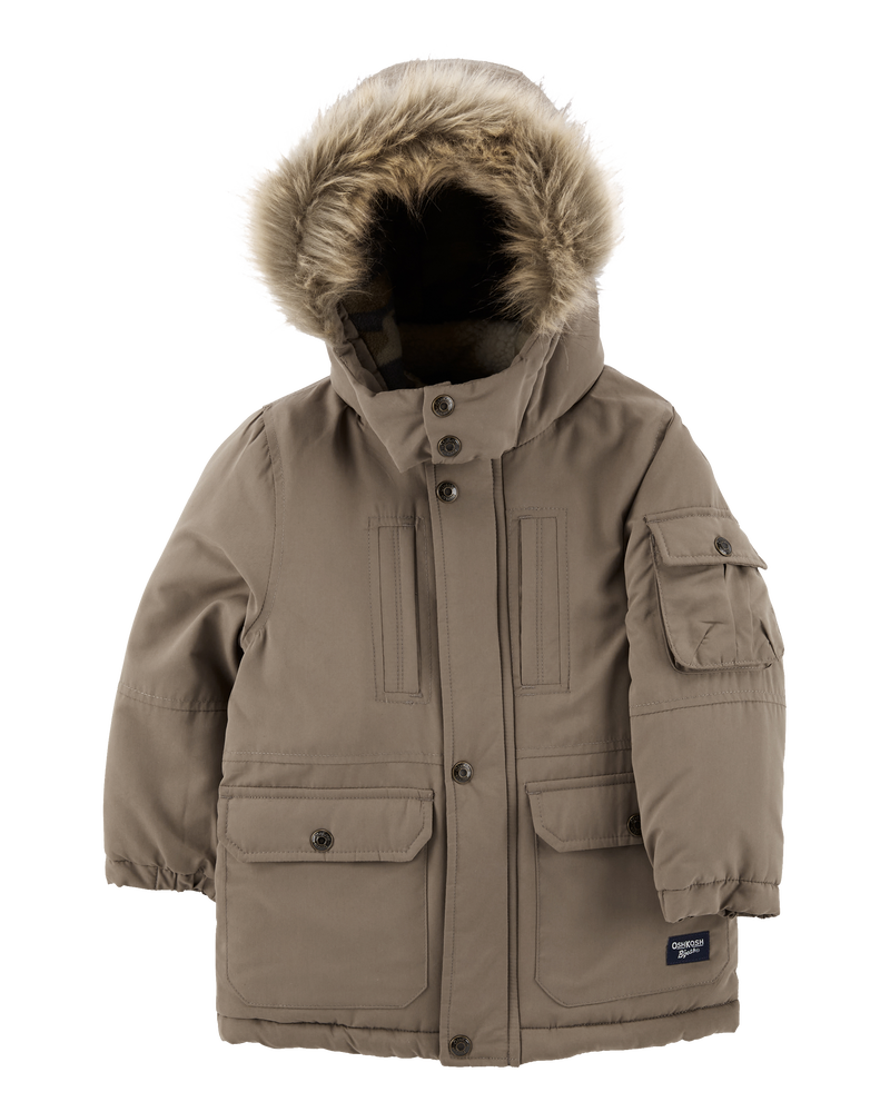 Fur lined winter jacket deals