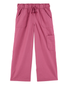 Kid Drawstring Pants - Purple, image 1 of 5 slides