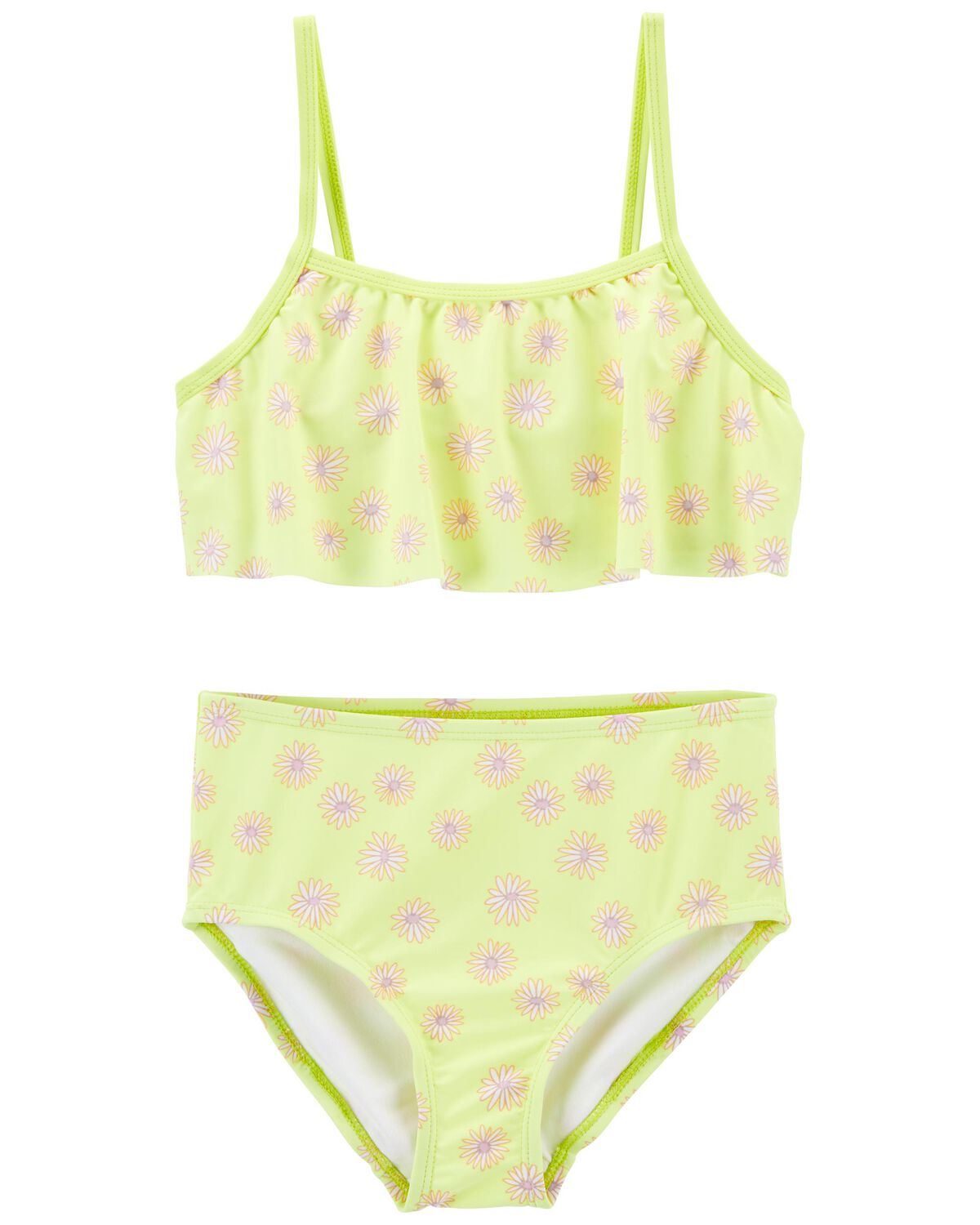 Lime Kid Floral 2Piece Swimsuit