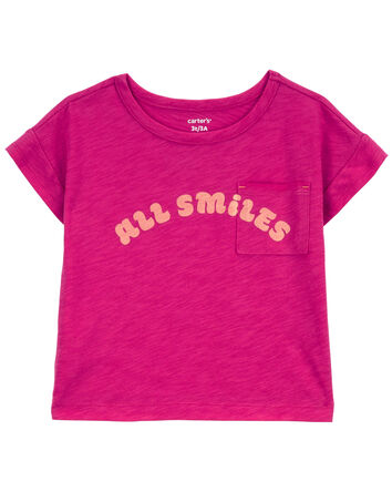 Baby All Smiles Pocket Tee, 