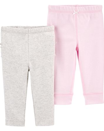 Baby 2-Pack Cotton Pants, 