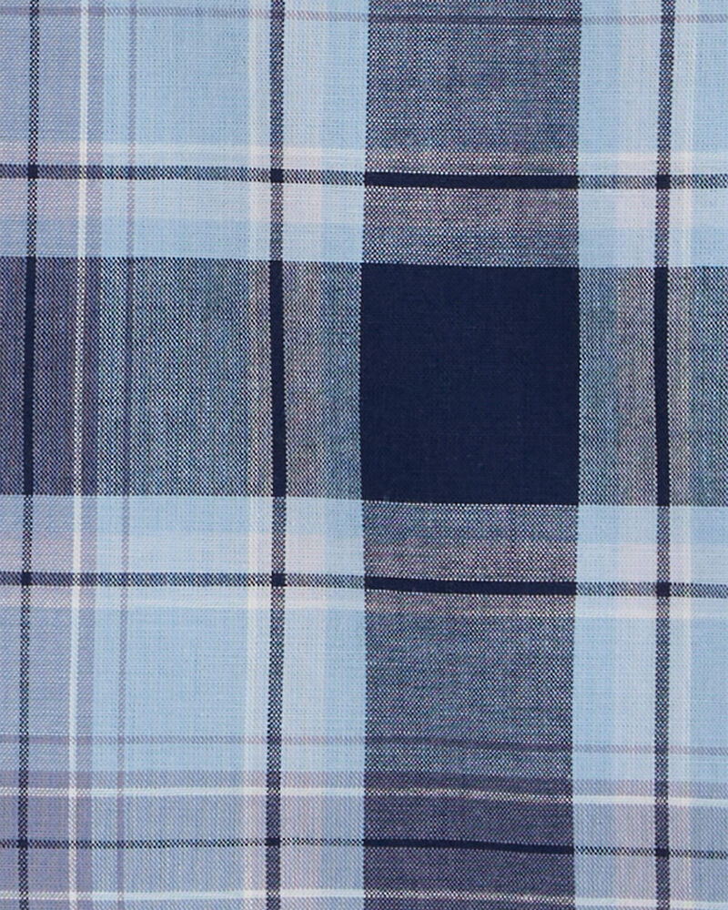 Baby Plaid Button-Front Shirt, image 3 of 4 slides