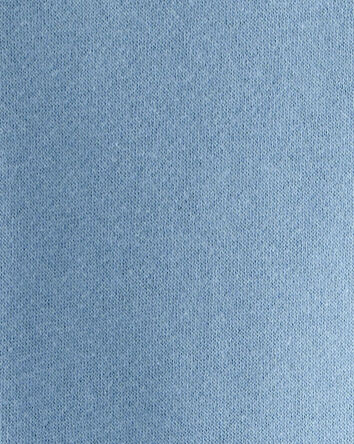 Toddler Boy Solid Fleece Long-Sleeve Sweatshirt - Blue, 