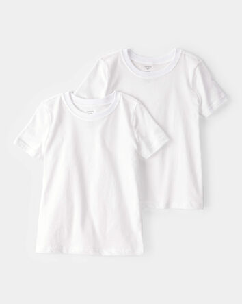 2-Pack Cotton Undershirts, 