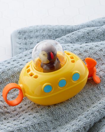 ZOO® Pull & Go Submarine Baby Bath Toy, 