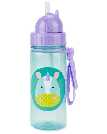 ZOO Straw Bottle - 13 oz - Unicorn, 