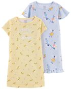 2-Pack Fairy Nightgowns, image 1 of 4 slides