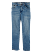 Kid Medium Wash Straight-Leg Jeans, image 1 of 6 slides