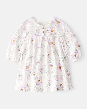 Baby Floral Gauze Dress, 