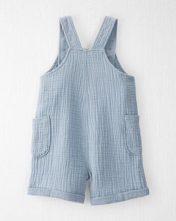 Toddler Organic Cotton Gauze Shortall, 