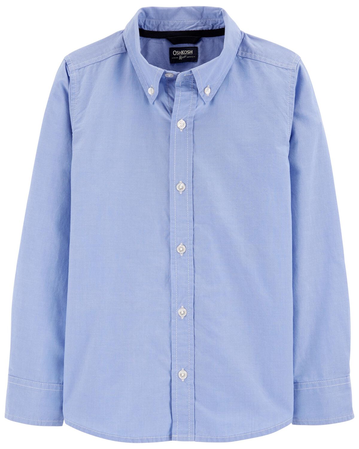 Blue Uniform ButtonFront Shirt