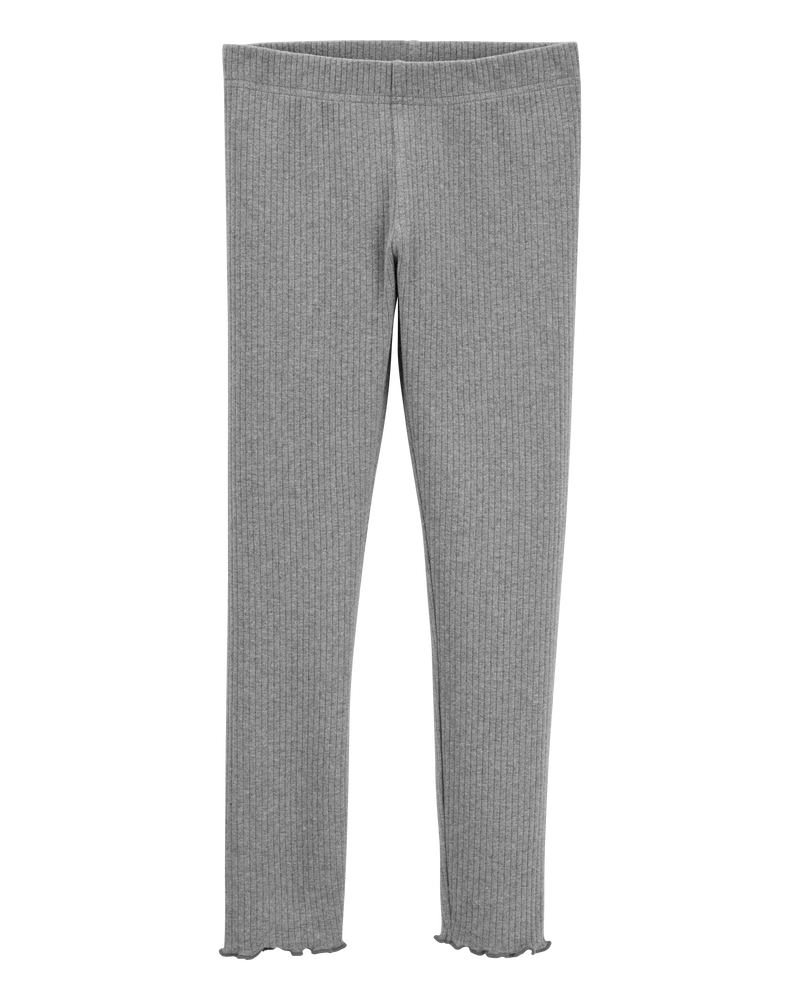 Kid Ribbed Leggings, image 1 of 4 slides