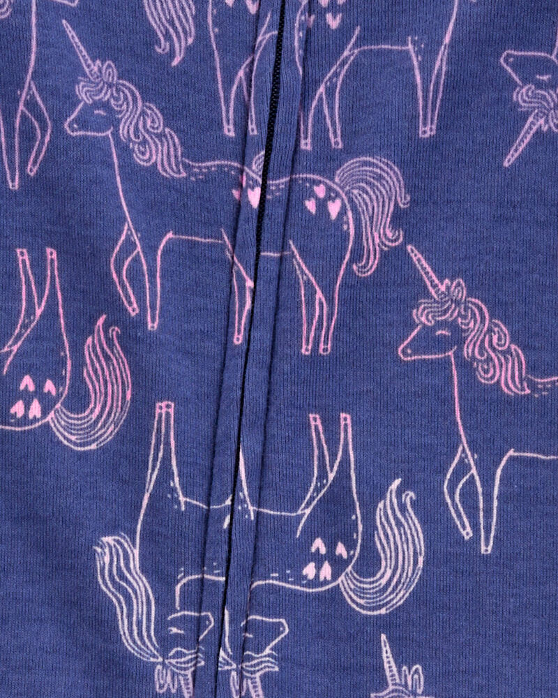 Toddler 2-Pack 100% Snug Fit Cotton Footless Pajamas, image 5 of 5 slides