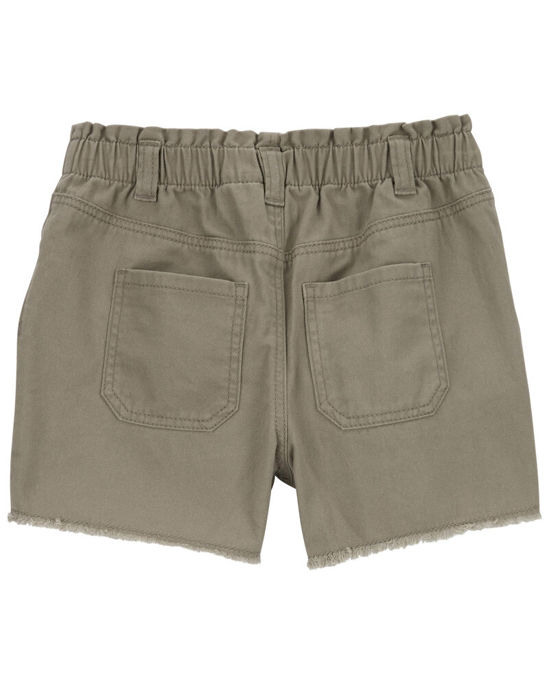 Kid PaperBag Twill Shorts, image 2 of 3 slides