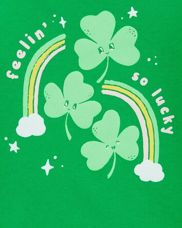 St. Patrick's Day Cotton Blend Graphic Tee, 