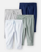 Baby 4-Pack Pull-On Pants, image 1 of 8 slides