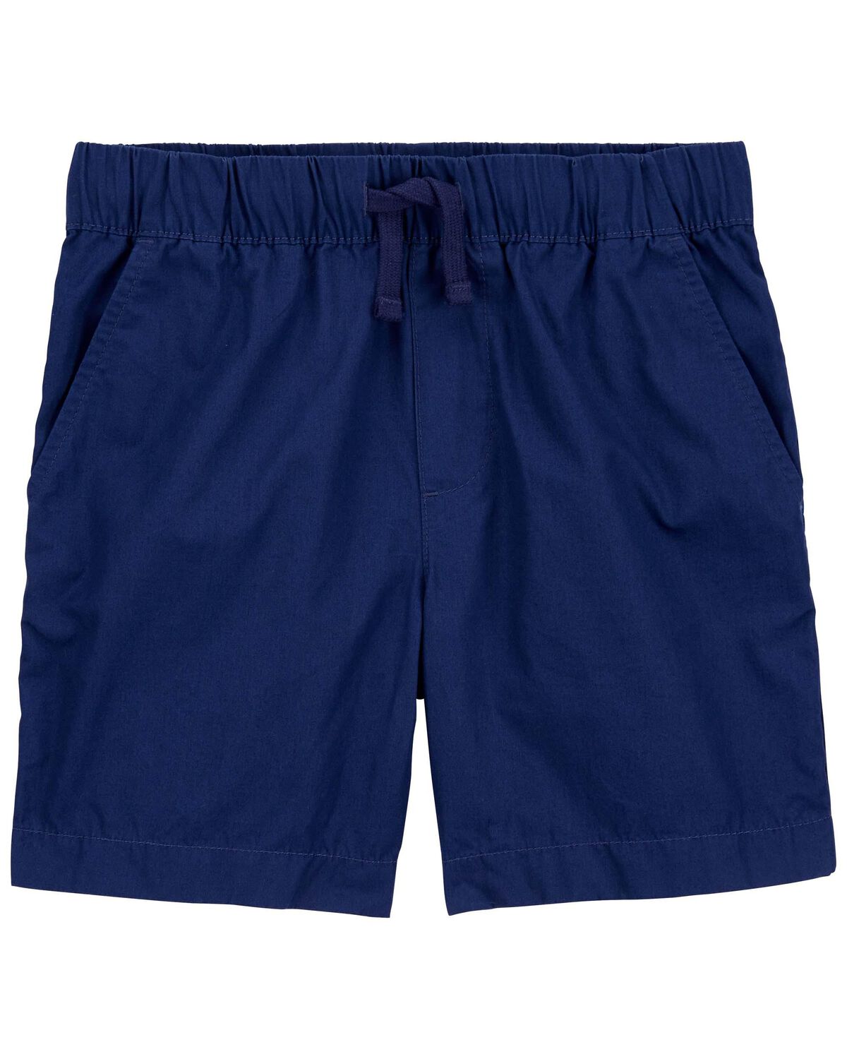 Navy Kid PullOn Poplin Shorts