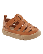 Baby Every Step® First Walker Fisherman Sandals - Brown, image 1 of 7 slides
