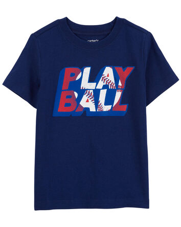 Toddler Play Ball Baseball Graphic Tee, 