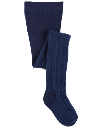 Kid Cable Knit Tights, 