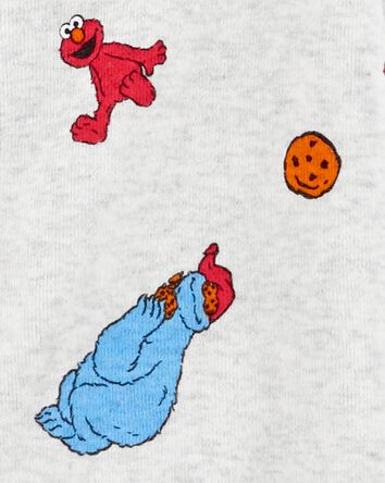 Baby 1-Piece Sesame Street 100% Snug Fit Cotton Footie Pajamas, 