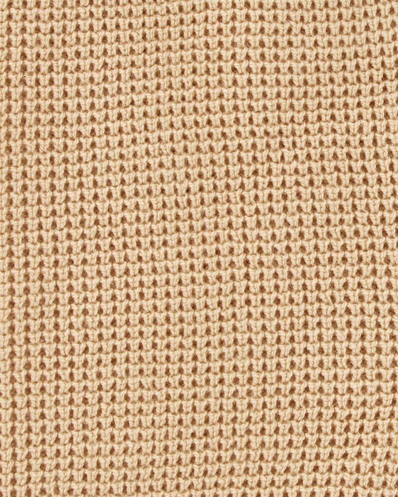 Baby Sweater Knit Short - Tan, image 2 of 3 slides