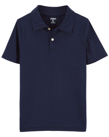 Kid Active Polo in Moisture Wicking BeCool™ Fabric, 