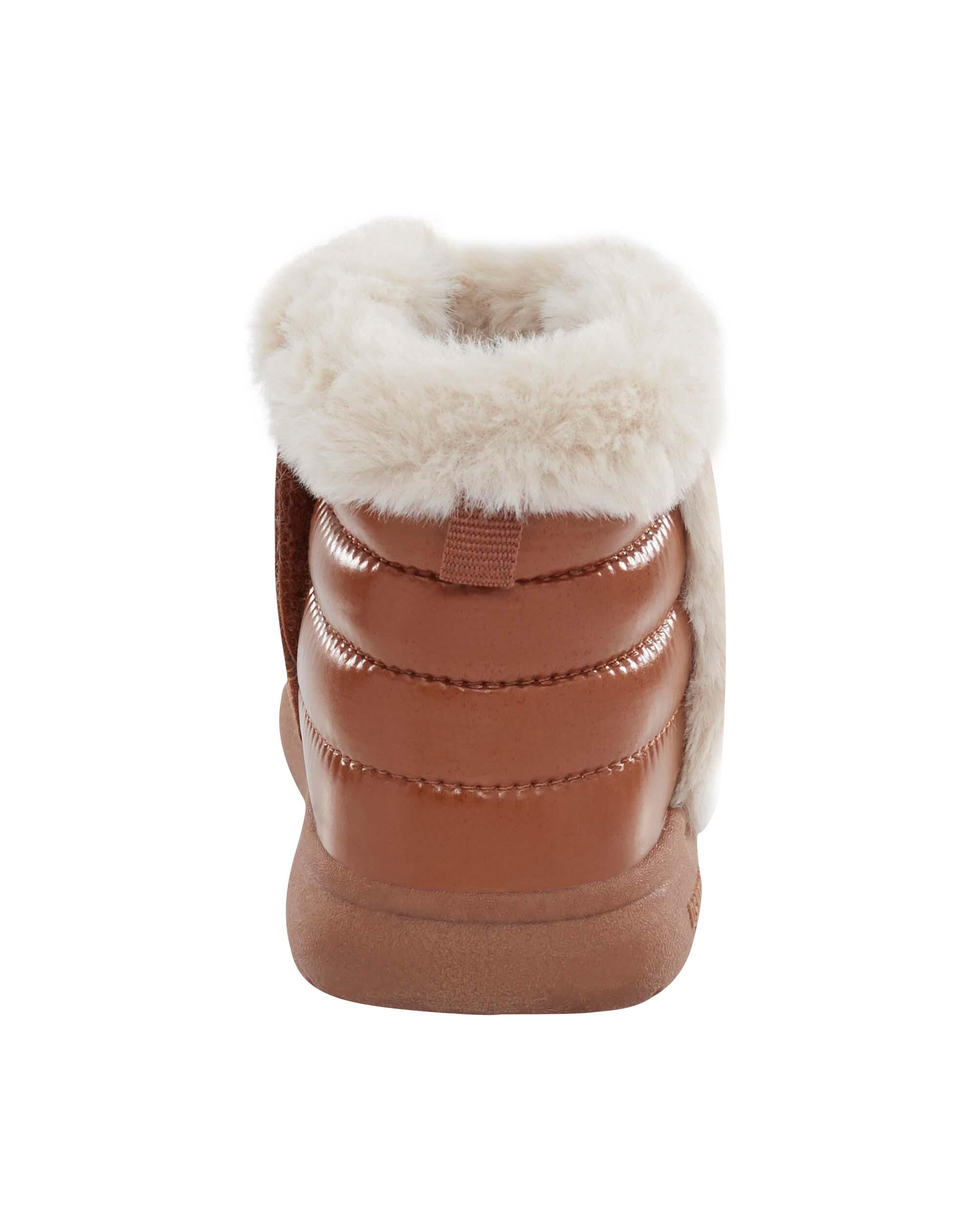 Sherpa lined toddler boots clearance