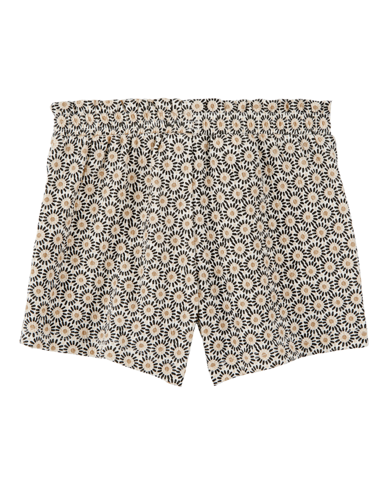 Toddler 2-Piece Crinkle Tank & Play Shorts Set - Brown, image 6 of 9 slides
