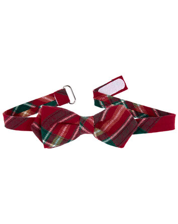 Plaid Holiday Bow Tie, 