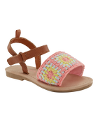 Toddler Crochet Sandals, image 1 of 7 slides