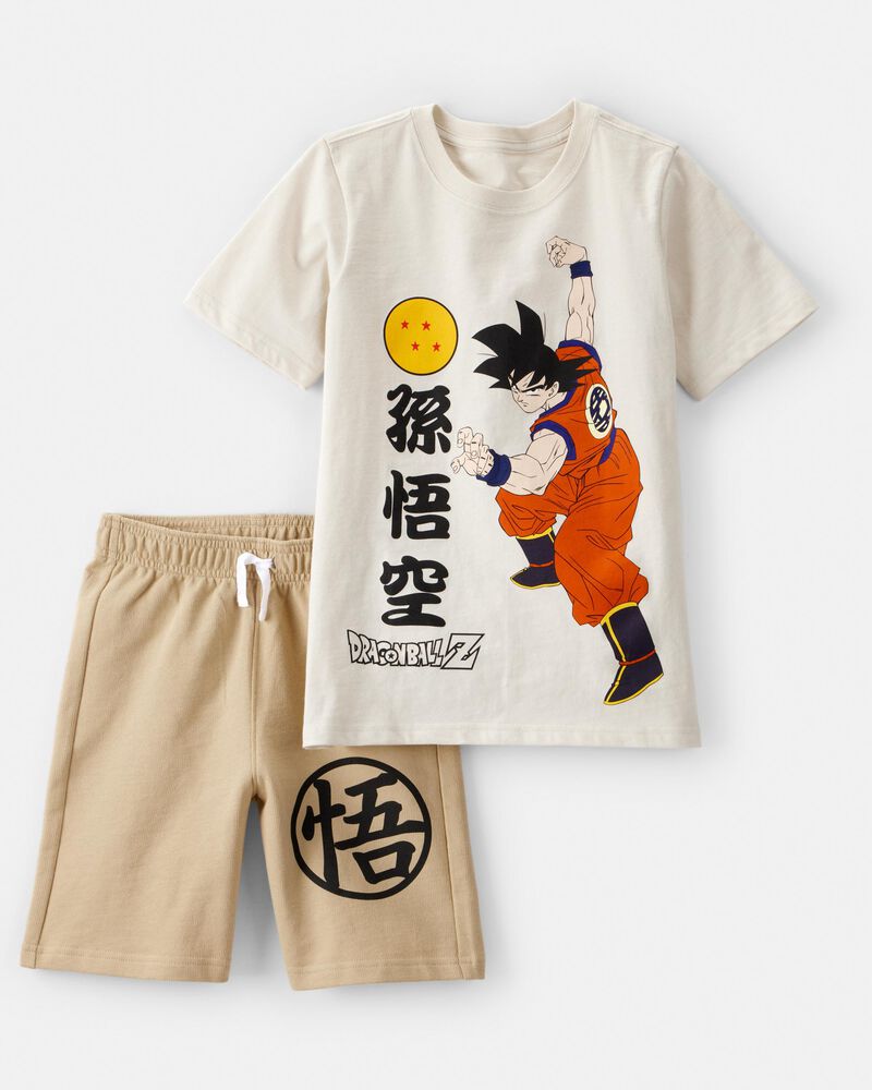 Kid 2-Piece Dragon Ball Z Outfit Set, image 1 of 2 slides
