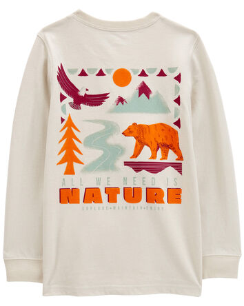 Kid Nature Hike Long-Sleeve Graphic Tee, 