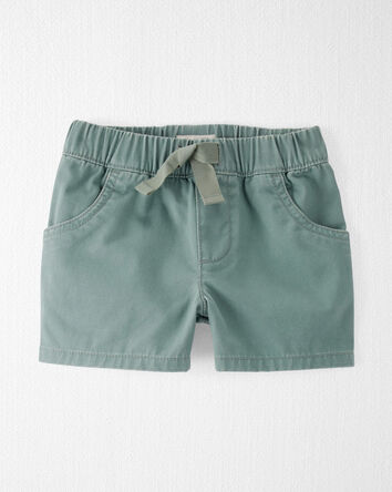 Toddler Organic Cotton Drawstring Shorts, 