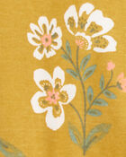 Baby Floral 2-Way Zip Cotton Sleep & Play Pajamas, image 2 of 4 slides