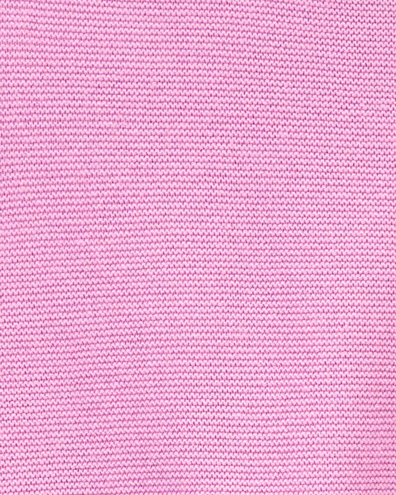 Kid 2-Piece Sweater Knit Flutter Top & Paisley Print Wrap Skirt, image 3 of 4 slides